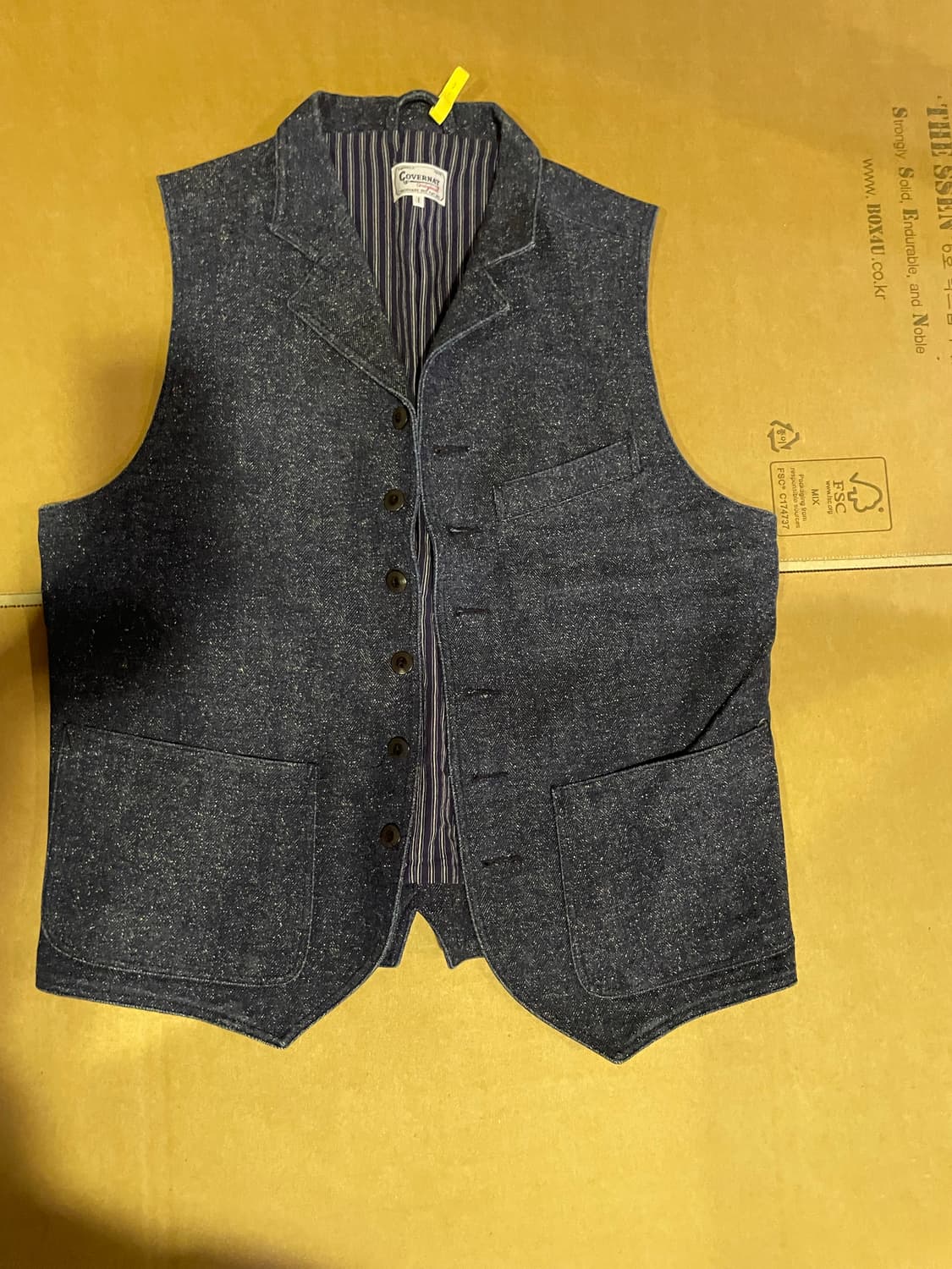 커버낫 셋업 베스트 1사이즈 95-100 상품이미지1