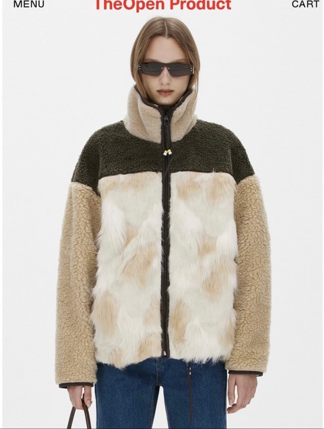 더오픈프로덕트 폭스퍼 후리스 상품이미지1