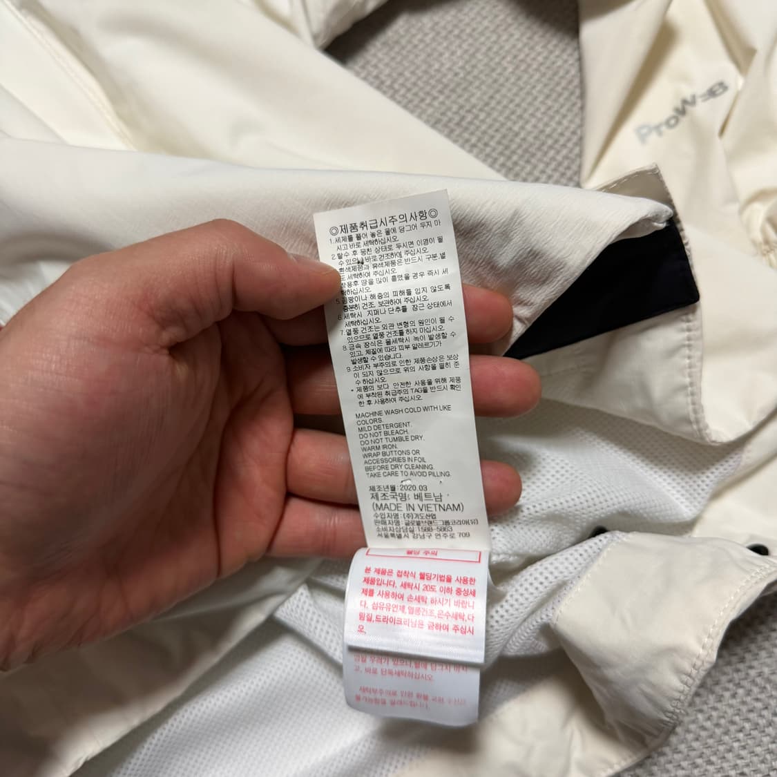 스파이더 프로 윈드브레이커 후디 자켓 상품이미지5