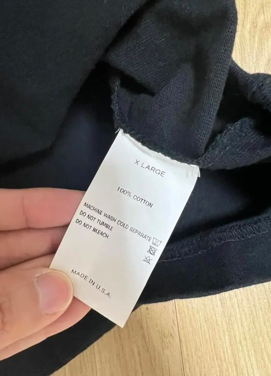 캠버 camber 8oz 헤비웨이트 모크넥 블랙  상품이미지3