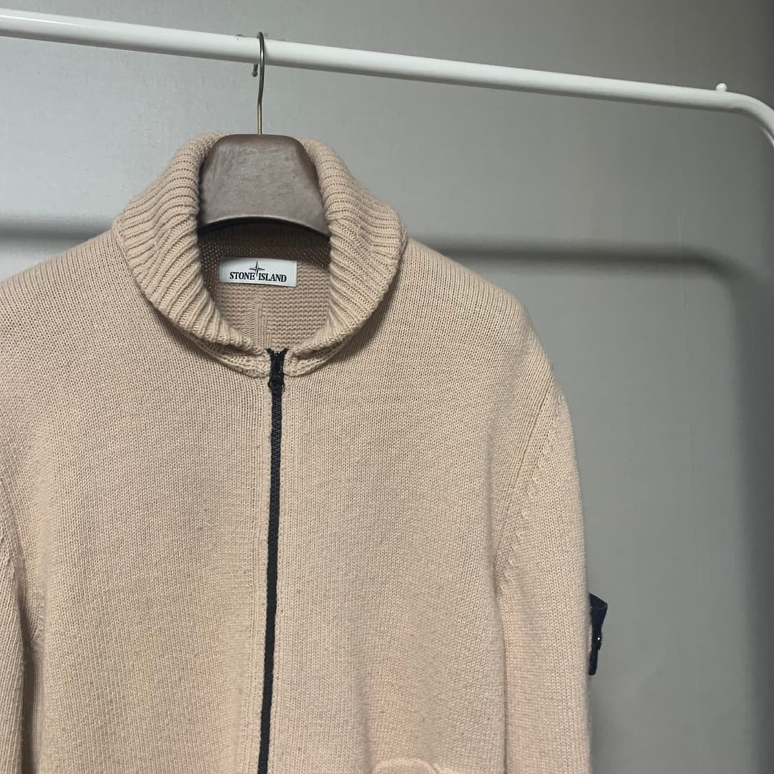 정품/21fw 스톤아일랜드 니트 집업 가디건 XL 상품이미지6