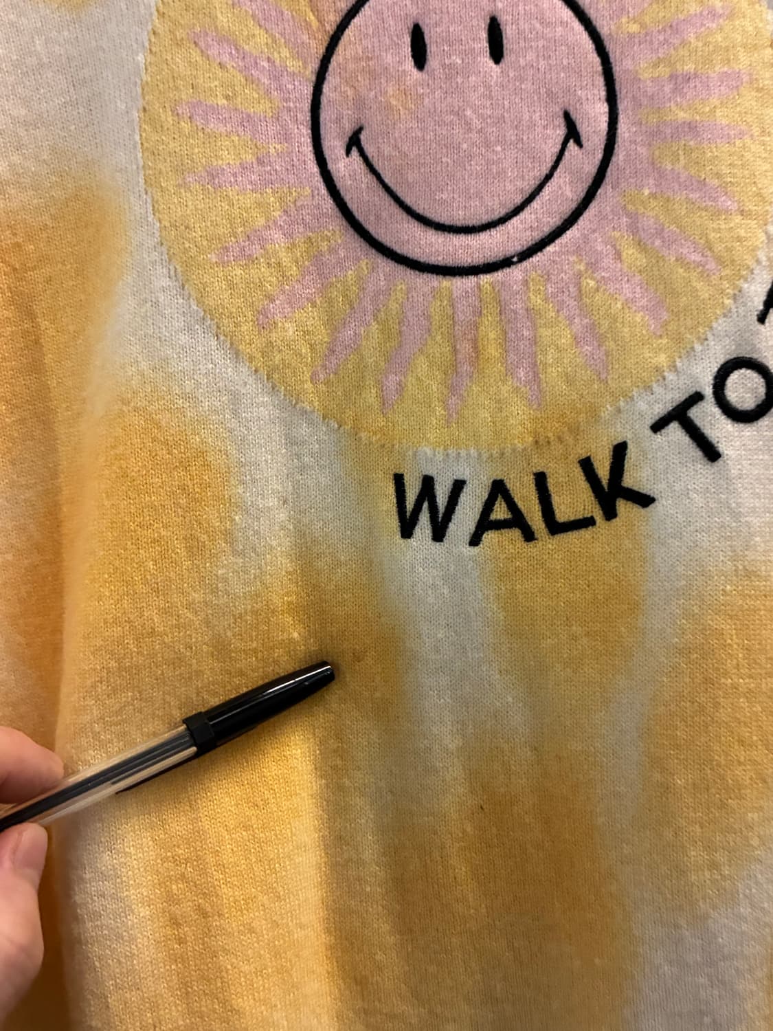 Sandro 에니스 타이다이 그래픽 스웨터 1 상품이미지5