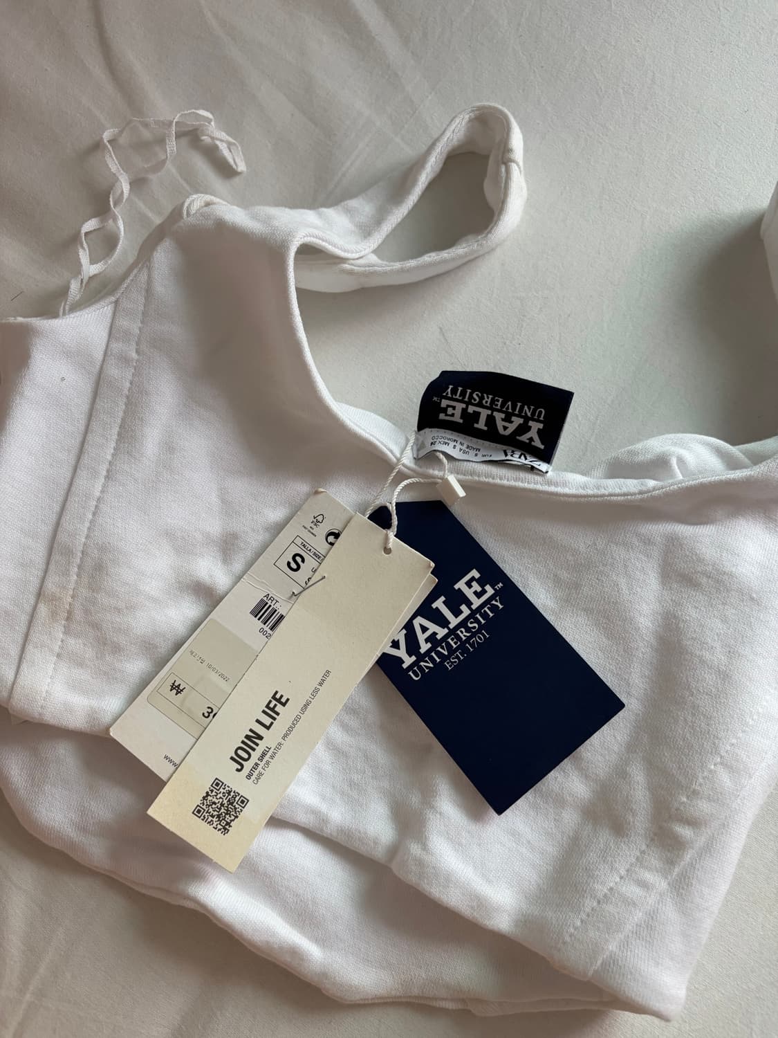 Zara Yale 콜라보 탑 상품이미지3