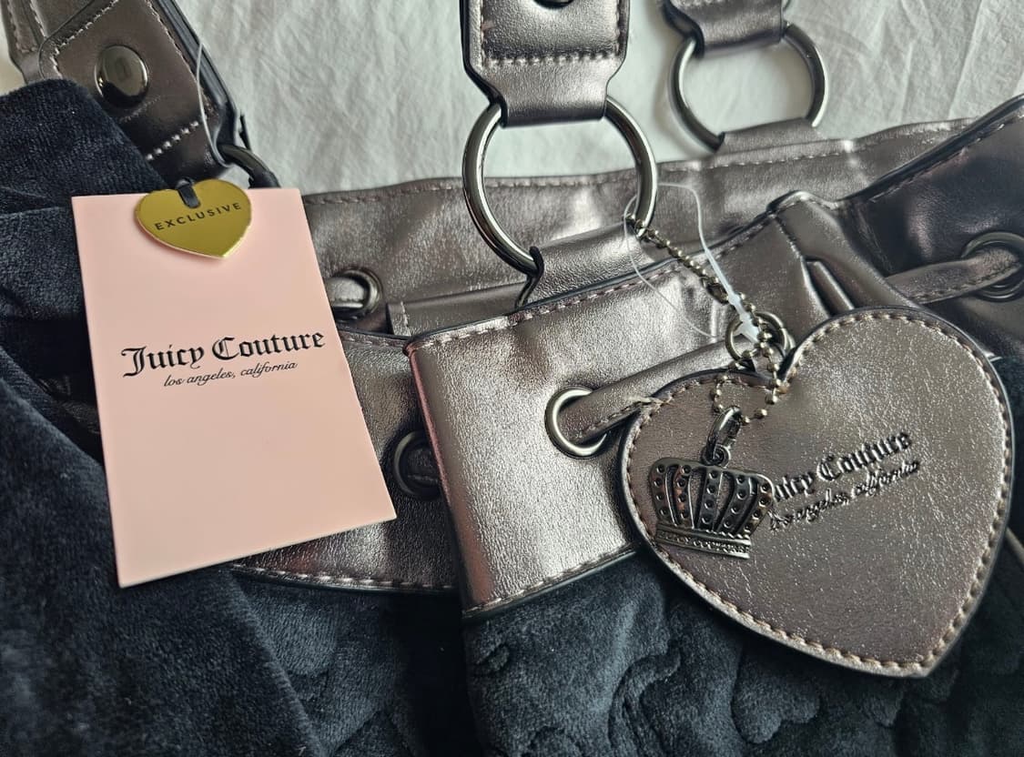 쥬씨꾸뛰르 데이드리머 블랙 숄더백 상품이미지2