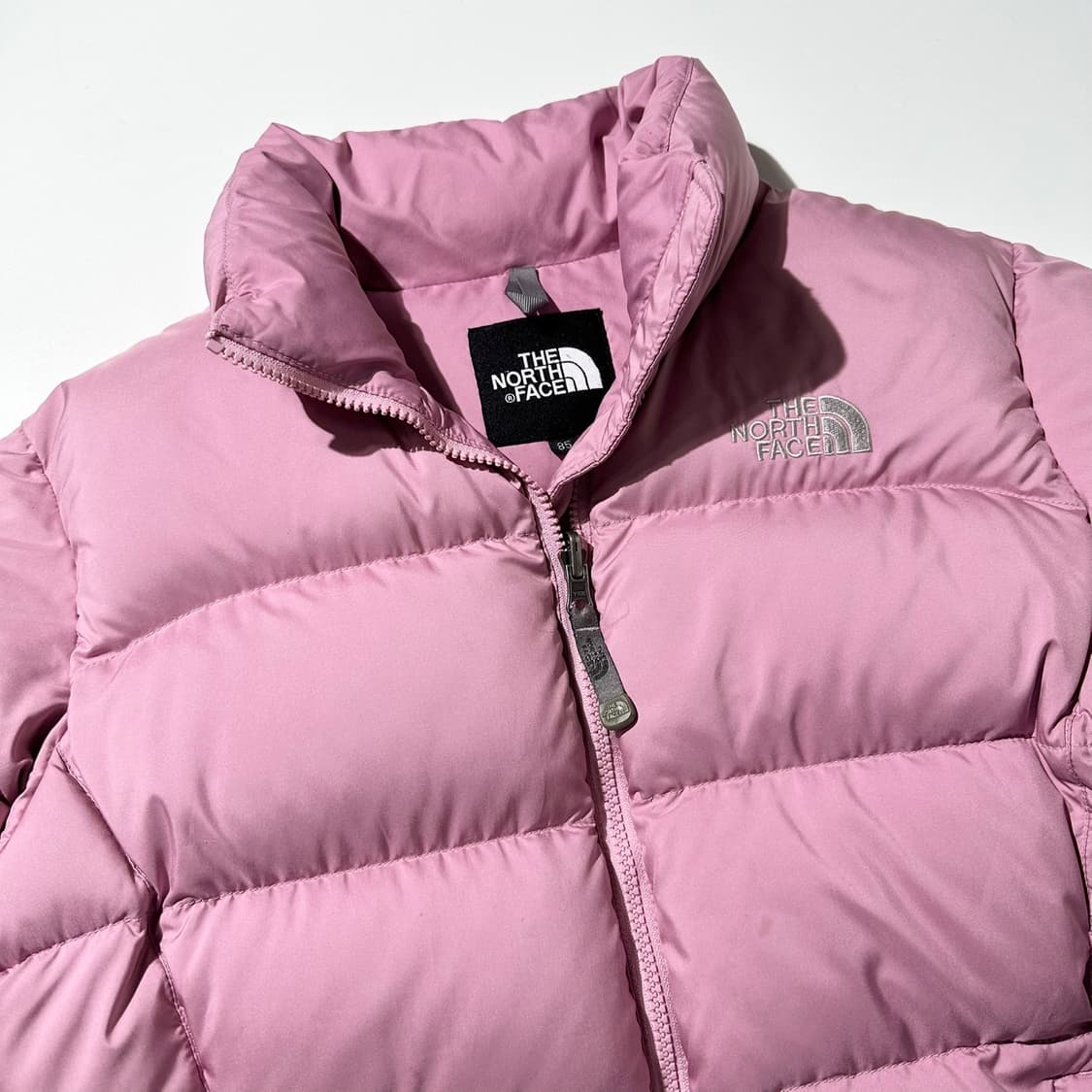 노스페이스 700 눕시 다운 패딩 딸기우유 핑크 상품이미지3