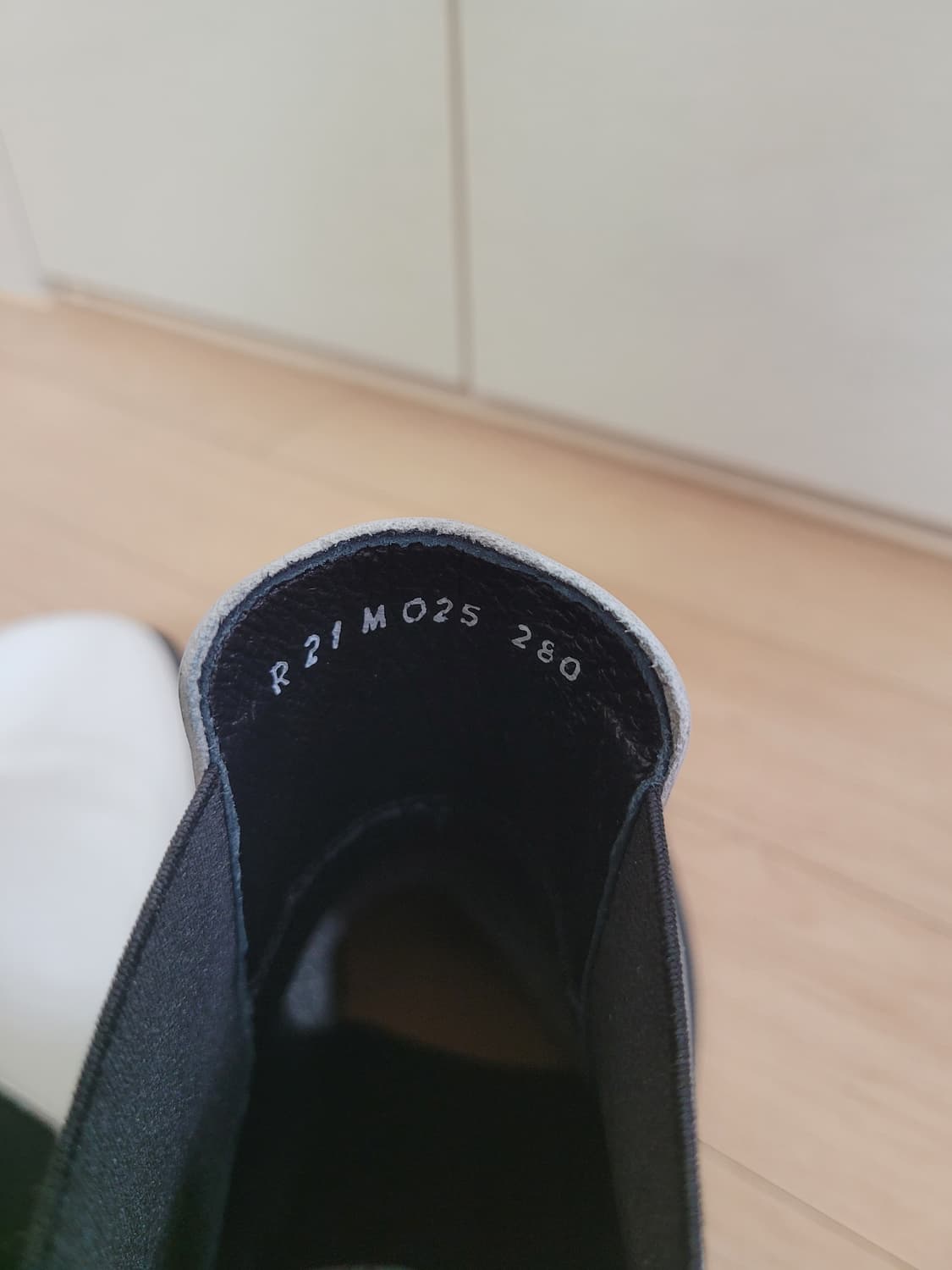 로맨틱무브 Romantic Move 남자 스퀘어토 첼시부츠 280 화이트 상품이미지7