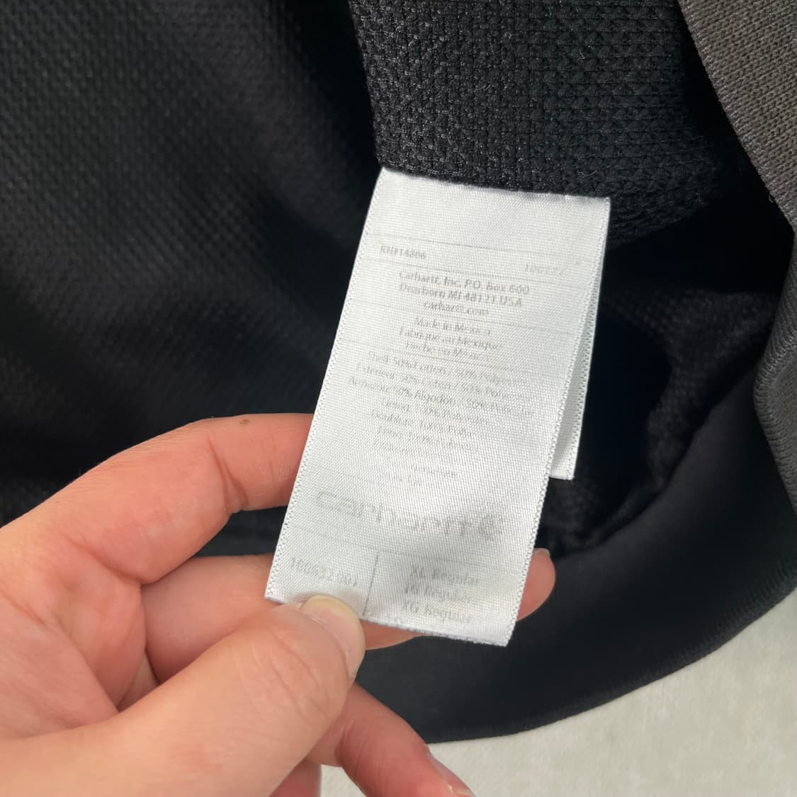 110 칼하트 써멀 챠콜 후드집업  상품이미지5