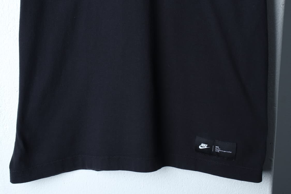 (M) 나이키 반팔 티셔츠 무지 블랙 기본-H30511 상품이미지4