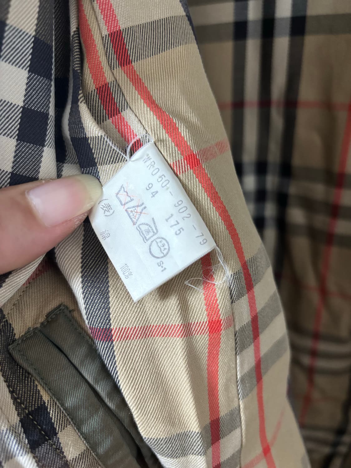 버버리 스타일 트렌치코트 카키 상품이미지6