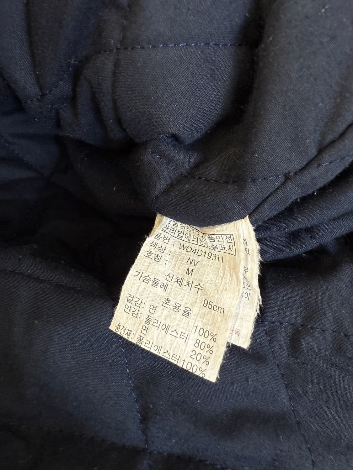 스위브 빈티지 네이비 워크자켓 상품이미지7