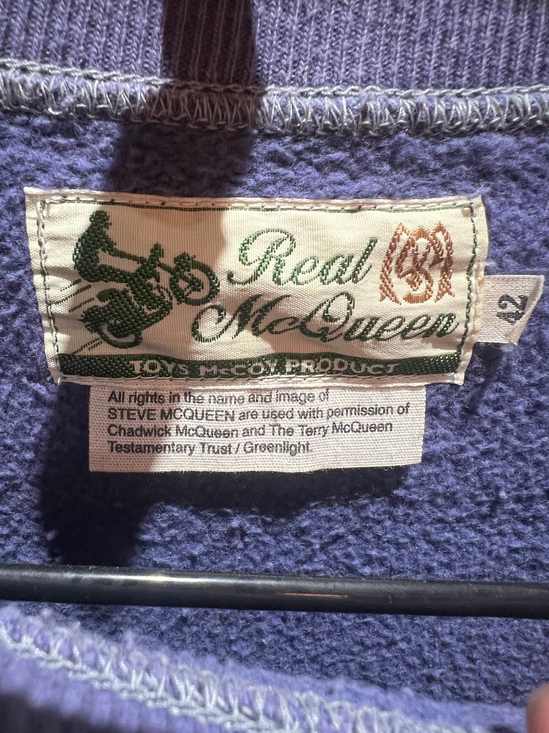 토이즈맥코이 / 스티브맥퀸 대탈주 스웻 티셔츠 / 42 상품이미지4