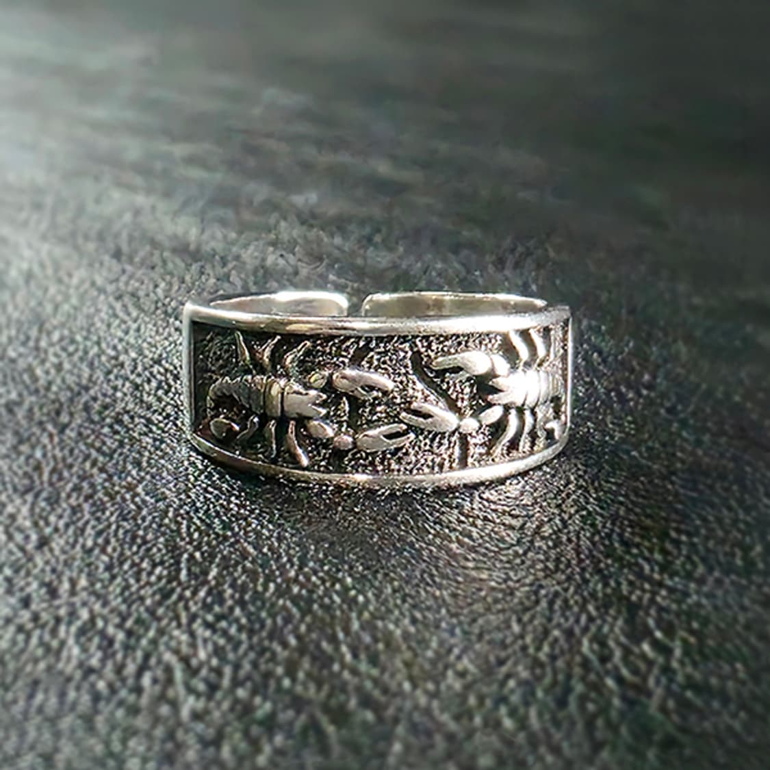 Iskhar 실버 남자 엔틱 빈티지 명품 고딕 전갈 반지 상품이미지1