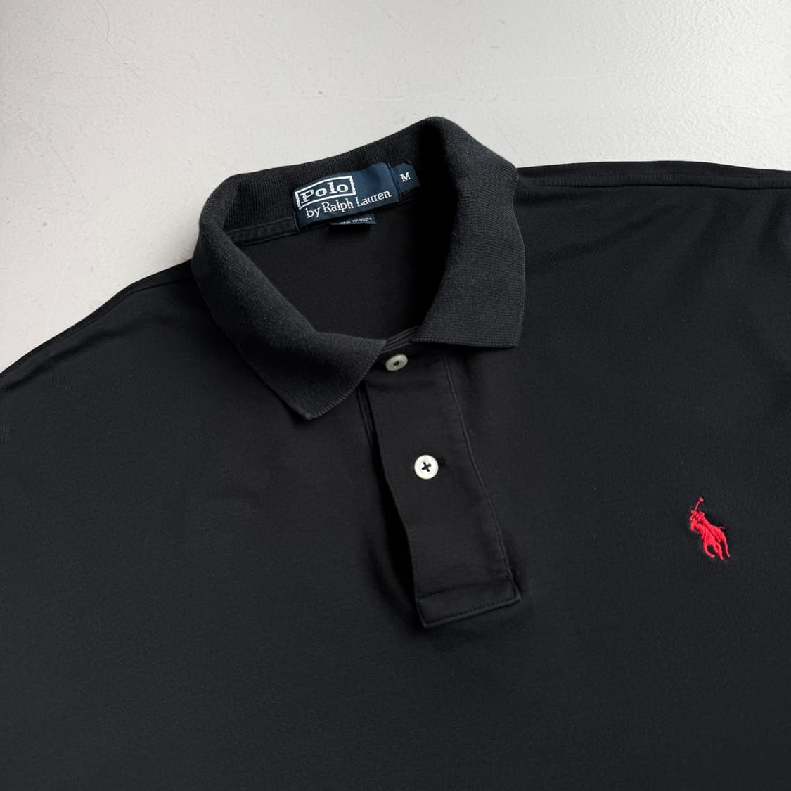 폴로 포니 PK 카라 반팔 티셔츠 블랙 상품이미지3