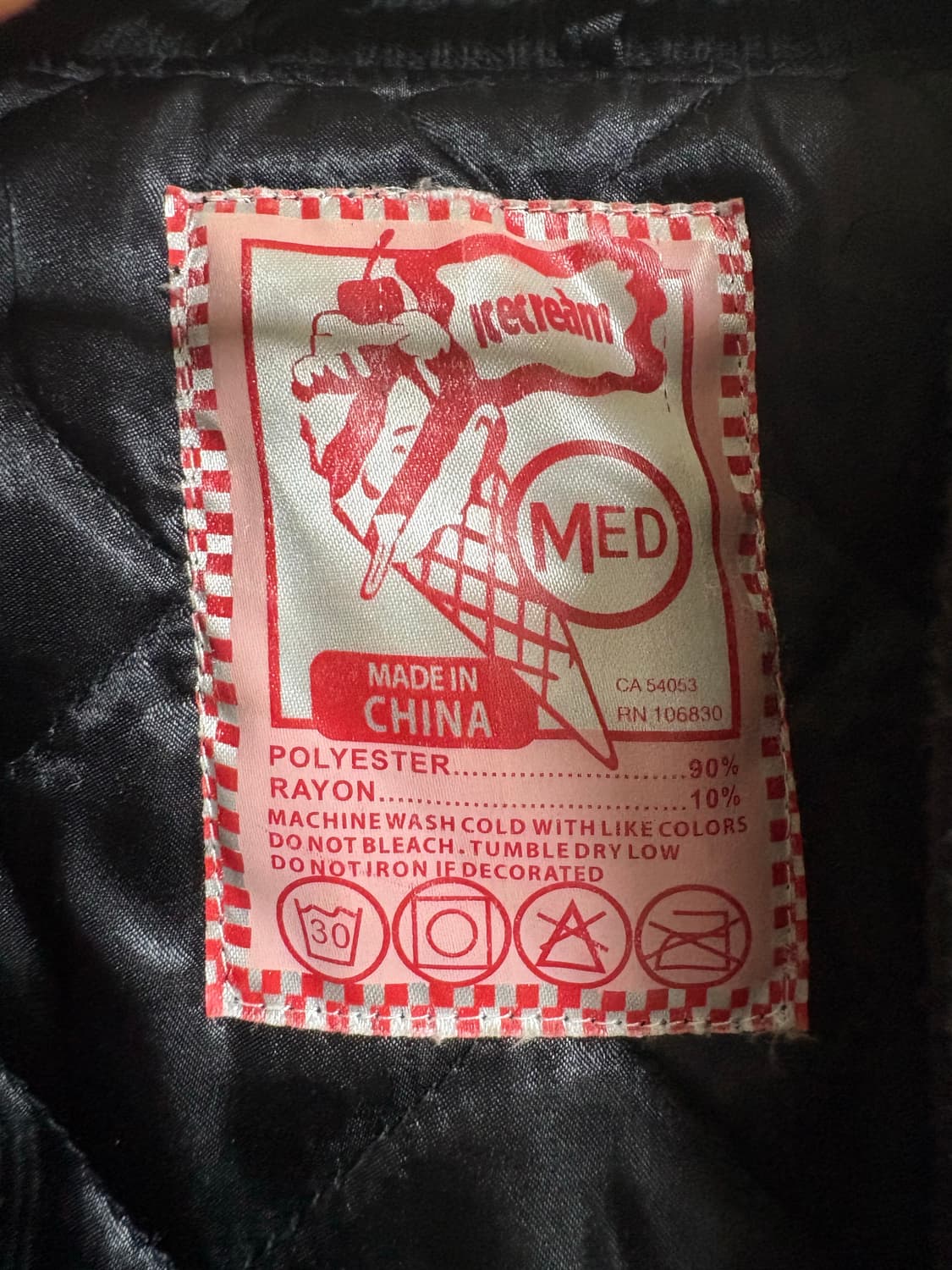 BBC 아이스크림 바시티 M 상품이미지3