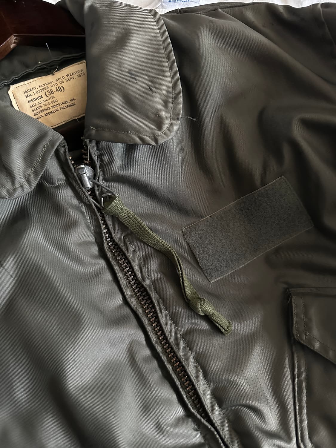 1973 og CWU flight jacket  상품이미지4