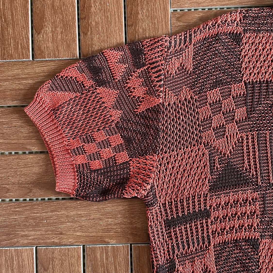 Cassini Uomo linen collar 1/2 knit 상품이미지4