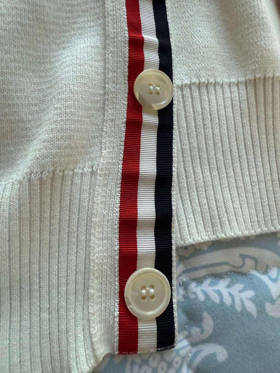 톰브라운 밀라노 스티치 가디건 4 백화점판 상품이미지4