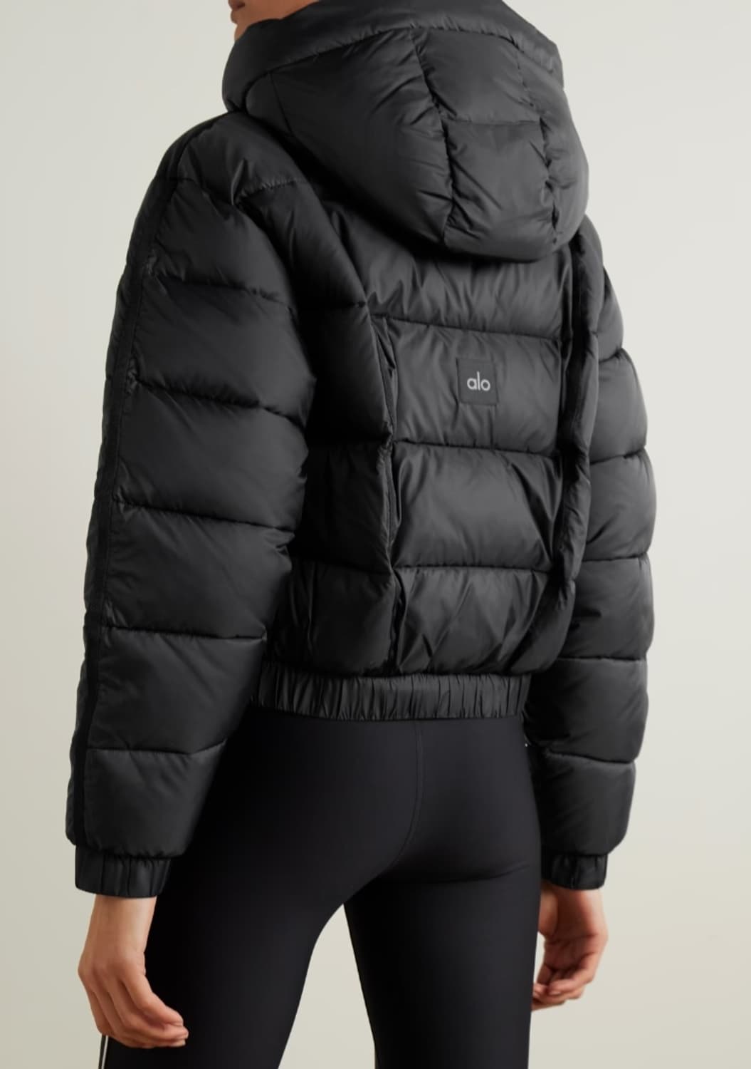 알로 블랙 숏패딩 점퍼 상품이미지1