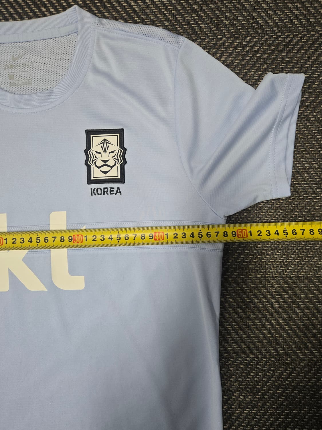 나이키 대한민국 축구 대표팀 트레이닝 티셔츠 하늘색 (1) 상품이미지5