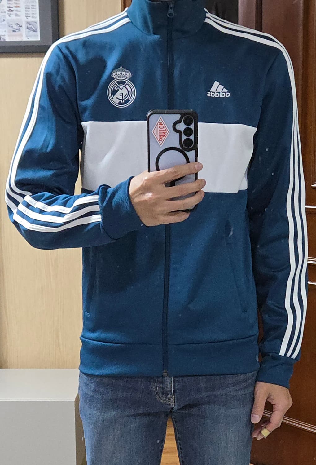 (착샷) 아디다스 레알마드리드 유니폼 져지 트랙탑 상품이미지9