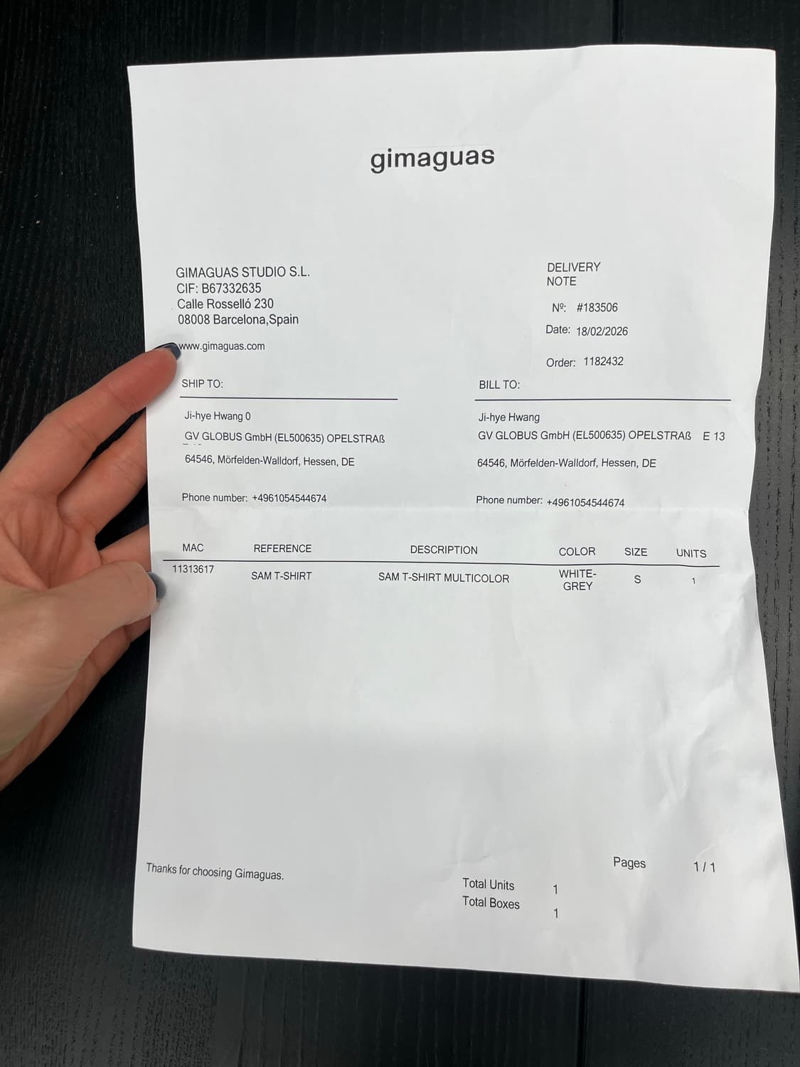 Gimaguas 기마구아스 Samm T-Shirt 쌤 티셔츠 상품이미지5