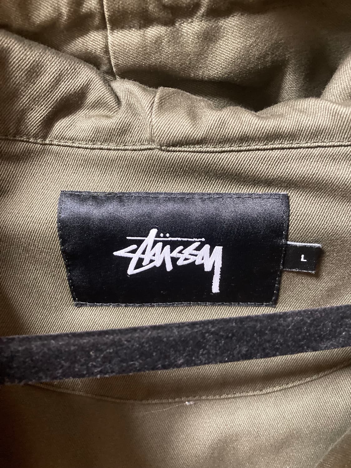 스투시 x FPAR 야상 hooded jacket L 카키  상품이미지4