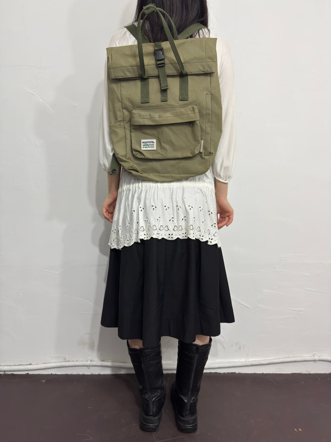 rootote khaki backpack 상품이미지3