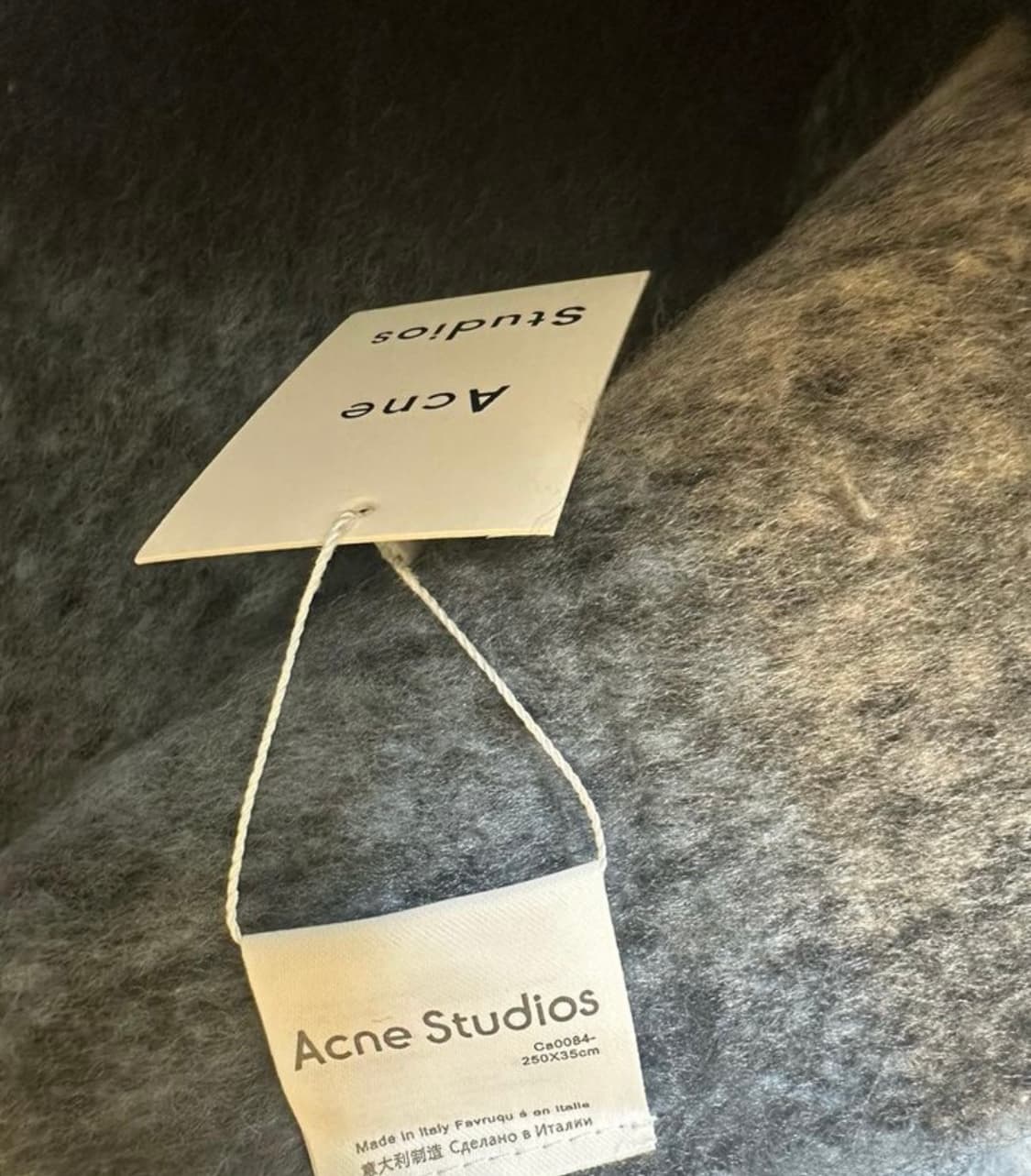 아크네 스튜디오 체크 울모헤어머플러 남여공용 상품이미지7