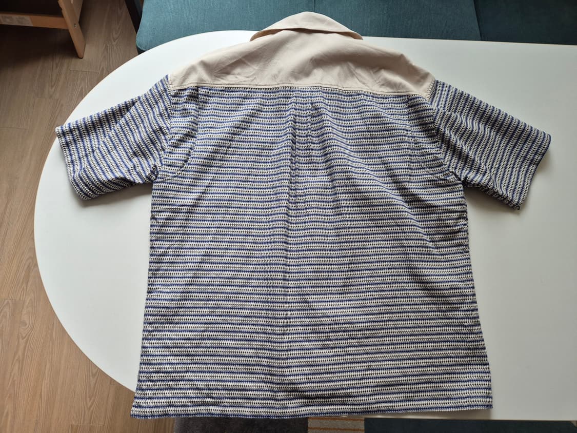 알루왈리아 자카드 반팔셔츠(하프셔츠) 상품이미지4