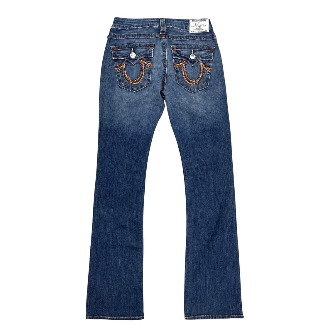 트루릴리전 섹션 부츠컷 스티치 데님팬츠(27) 상품이미지1