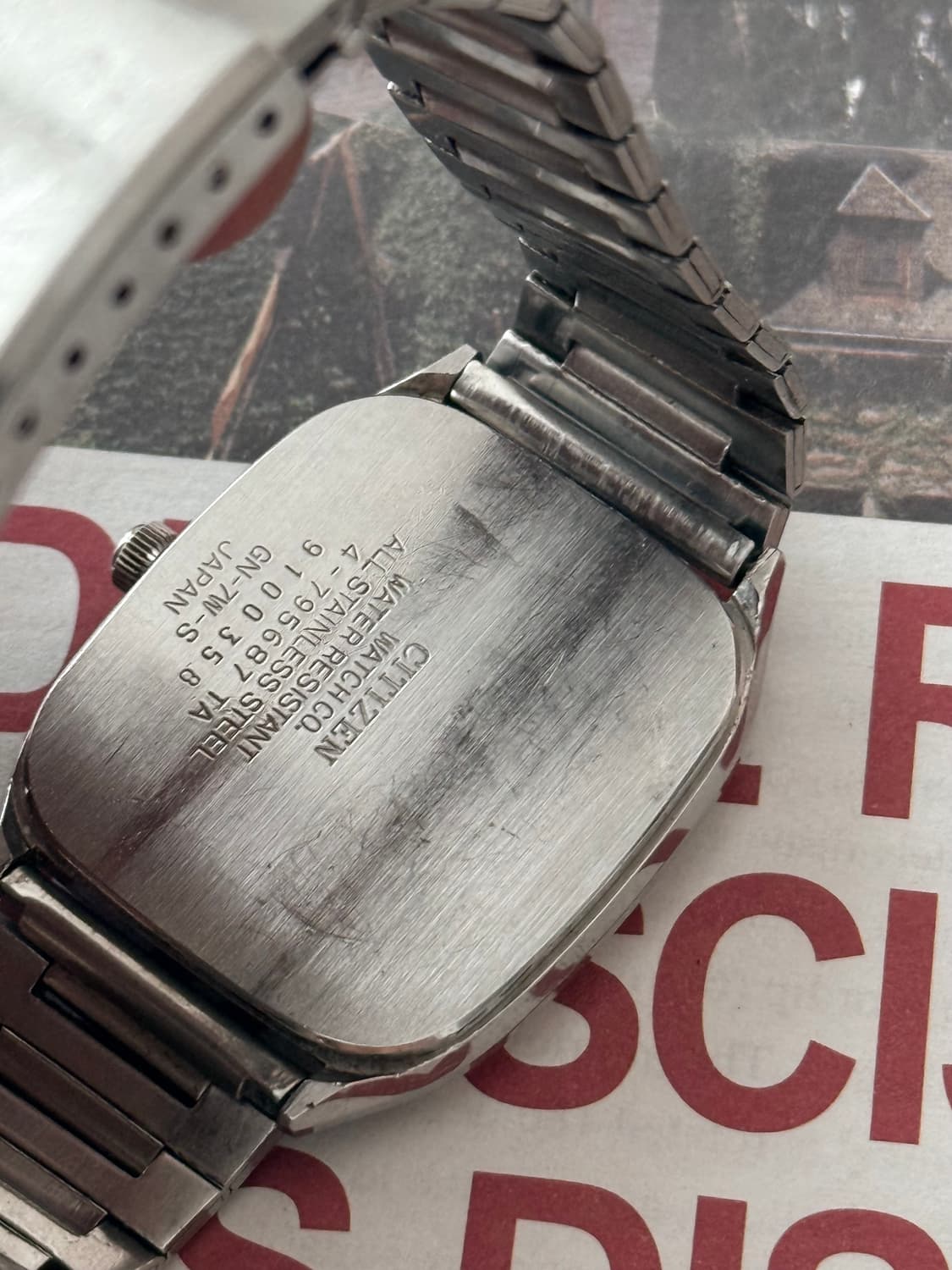 Citizen 시티즌 쿼츠 TV 케이스 CQ 상품이미지3