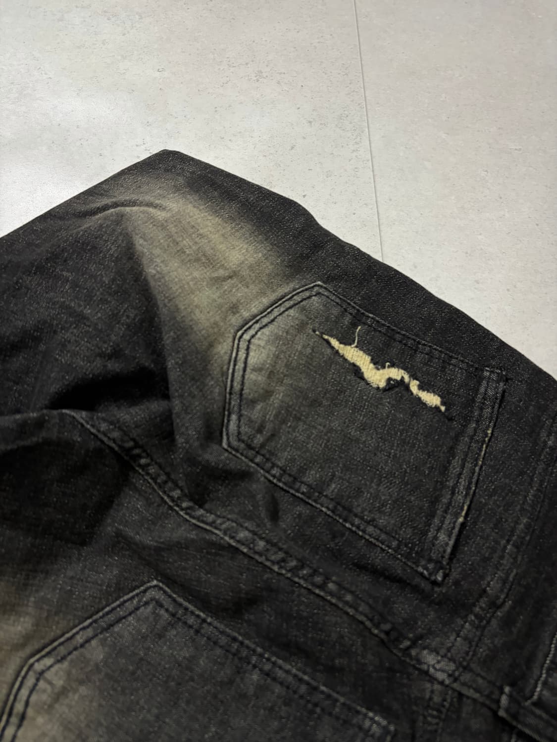 이네기 스모크 미드라이즈 부츠컷 팬츠M 상품이미지4