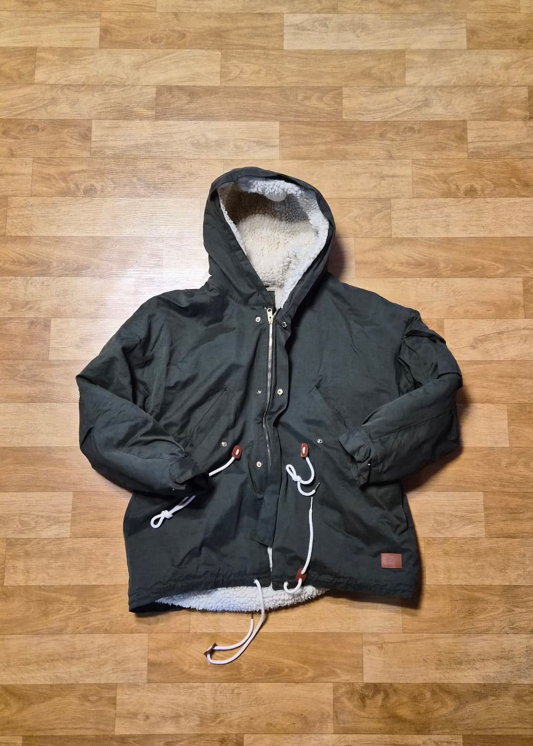 자라 퍼 점퍼 자켓 L 상품이미지3