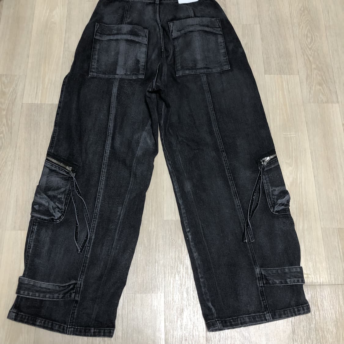 (29) 디앤에스알 DNSR 투페이스 멀티 카고 팬츠 블랙 상품이미지8
