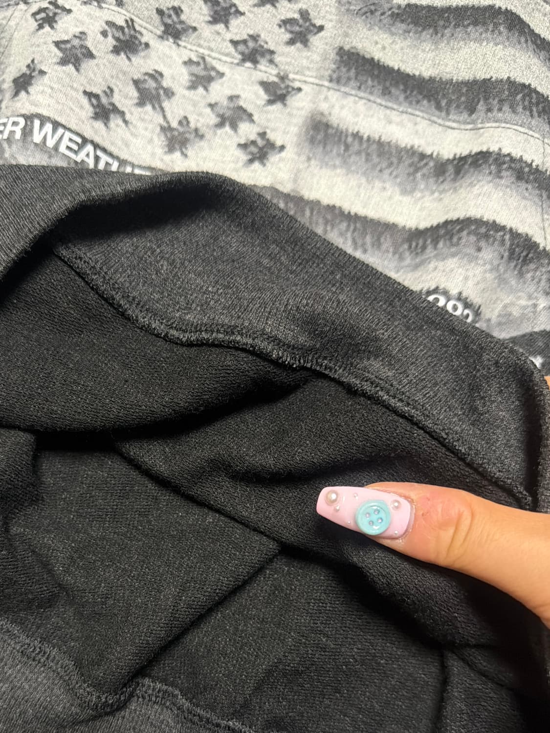 베니조프로덕트 크롭 후드티 상품이미지6