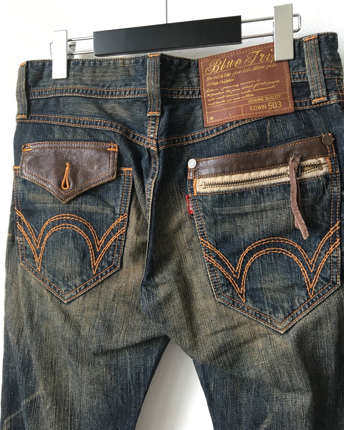 Ewdin washing denim pants 상품이미지6