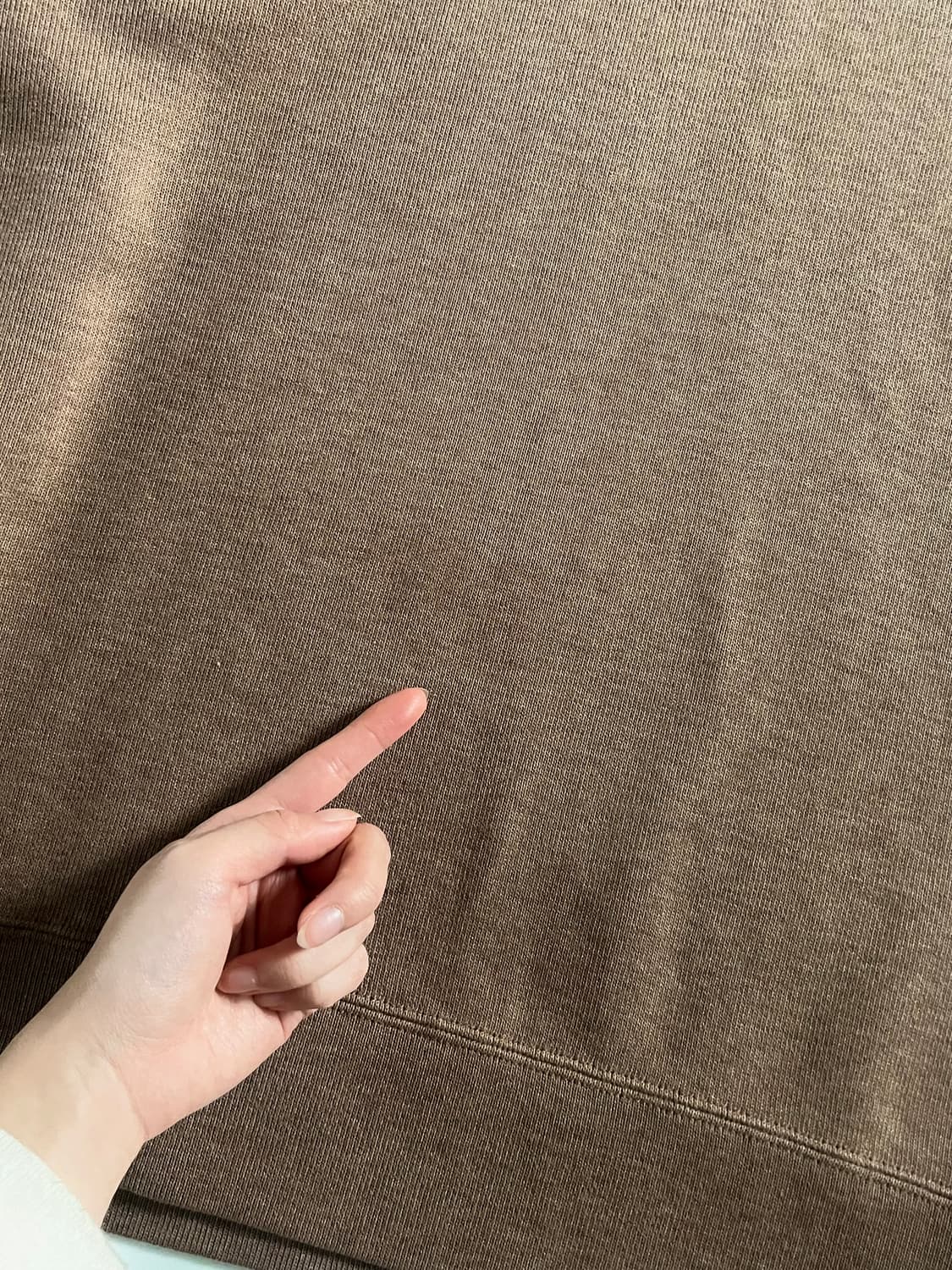 Polo 폴로 랄프로렌 딥베이지 코튼 브이넥 맨투맨 상품이미지7