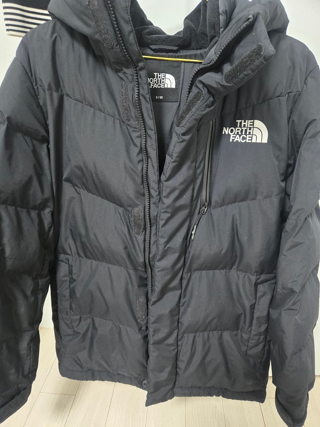 노스페이스 700 필파워 구스다운 패딩 블랙 90 상품이미지1