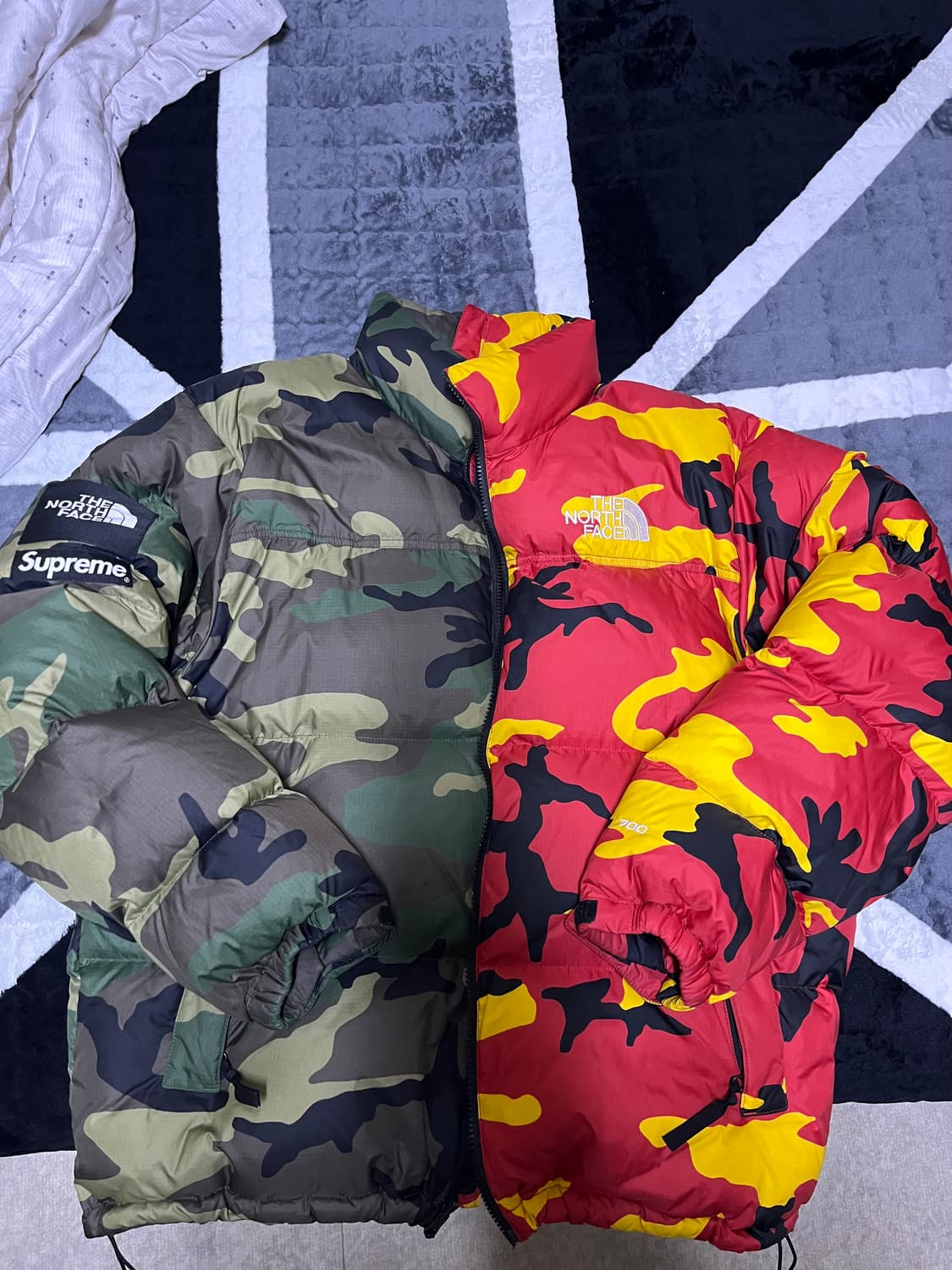 슈프림 노스페이스 스플릿 카모 L 상품이미지1