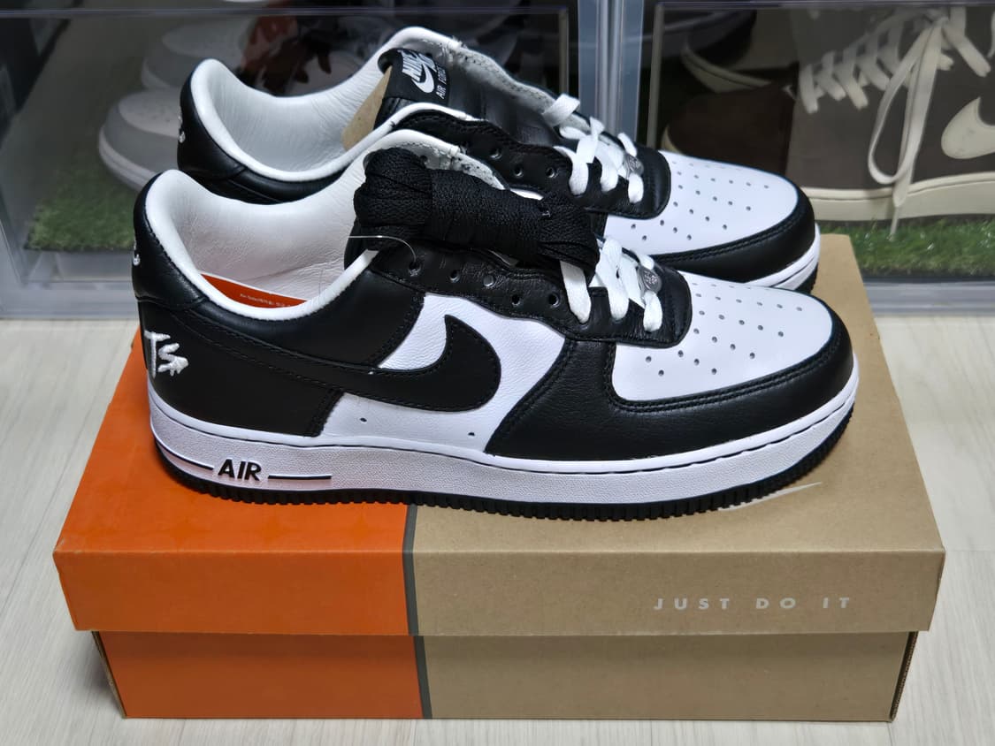 [판매](260)나이키 x 테러 스쿼드 에어포스 1 로우 QS 블랙아웃 상품이미지2