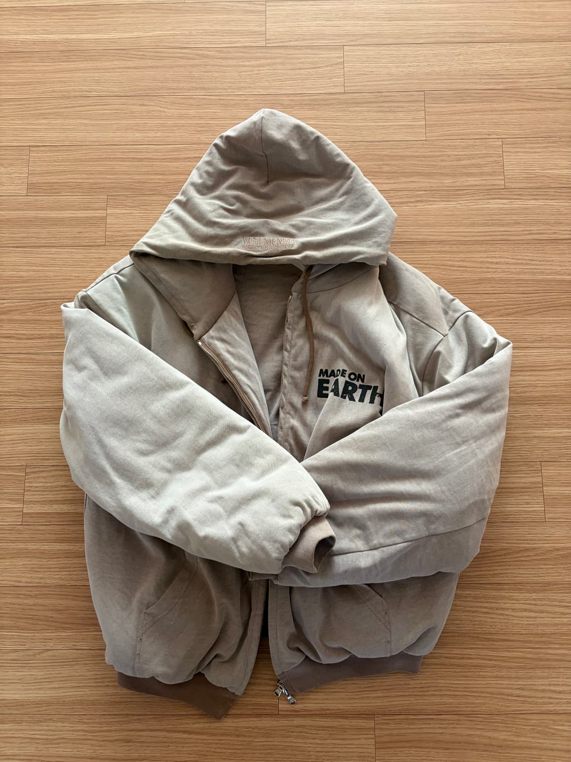 (S) 베트멍 Made on Earth 후드집업 국문택 상품이미지1