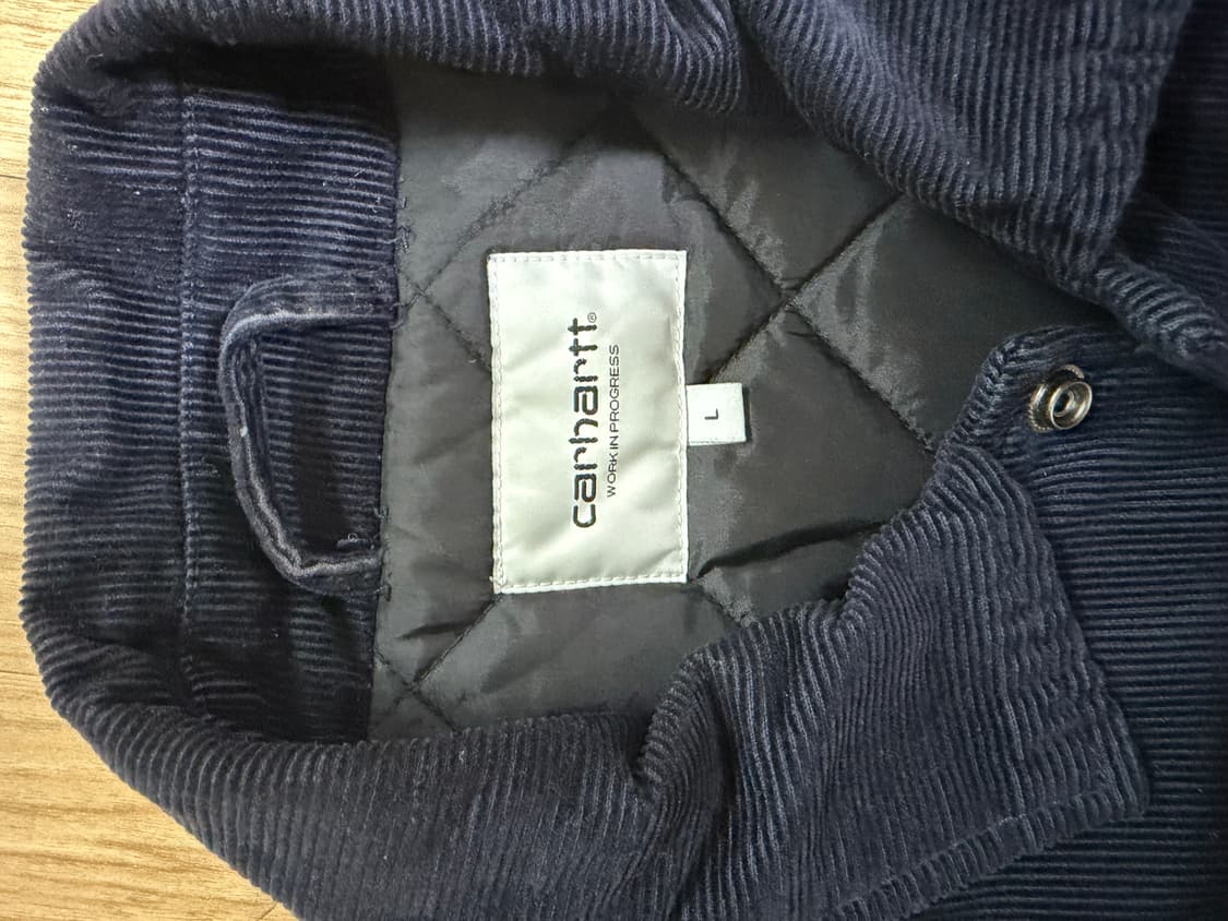 칼하트WIP 러그드 레터맨 코듀로이 바시티 L 상품이미지5