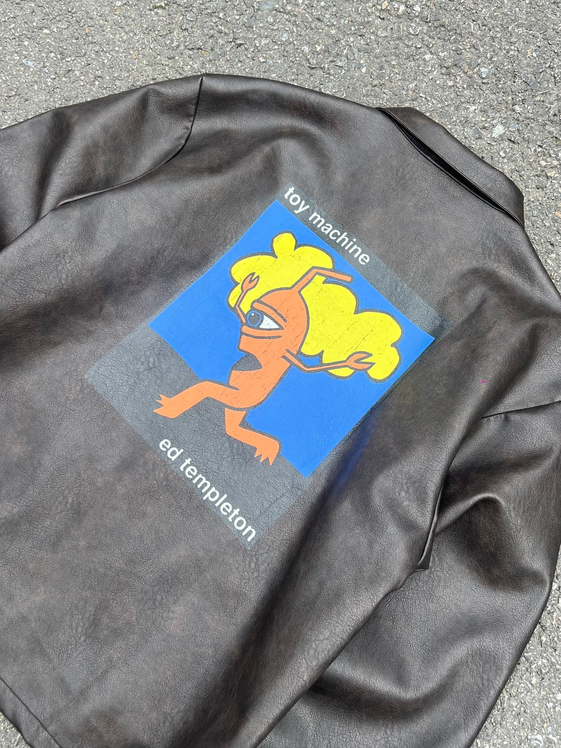 Toy Machine Fake Leather Coach jacket 상품이미지2
