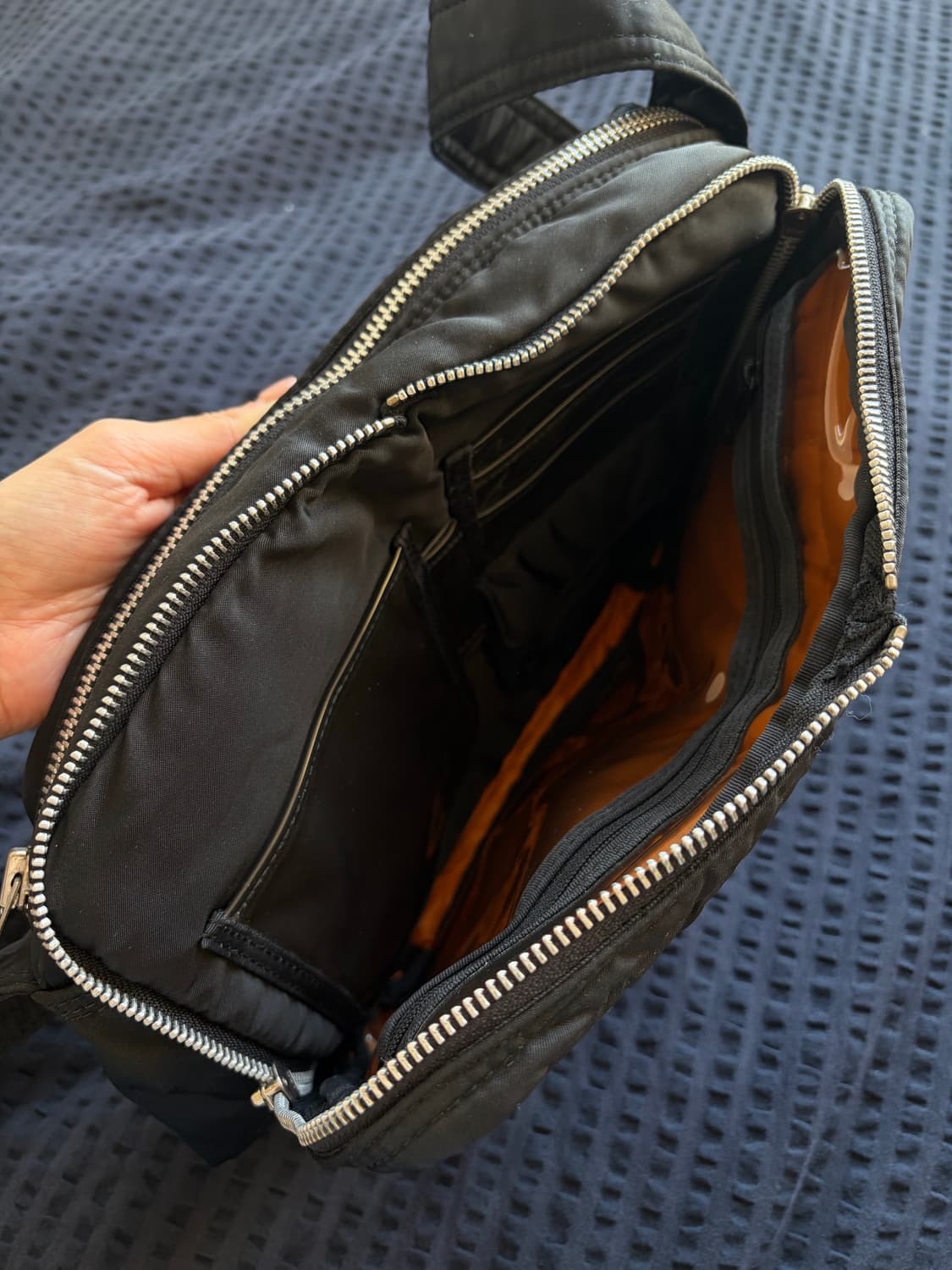 포터 탱커 숄더백L 블랙 상품이미지3