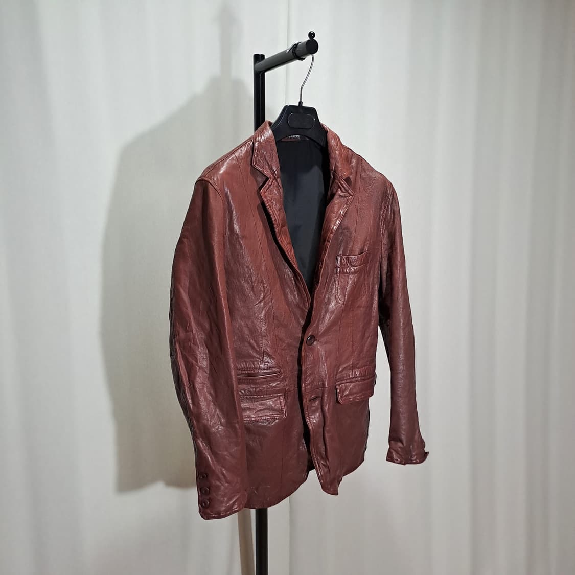 (택포) 빠니깔레 와이어 양가죽 자켓 L B448 상품이미지4