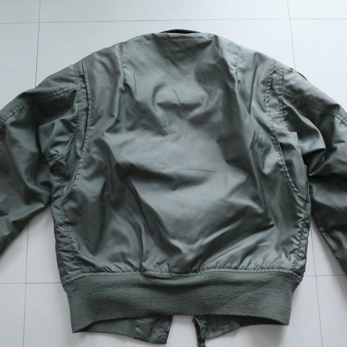 80s 미군 USAF 오리지널 CWU-36/P 플라이트 자켓 미디엄  상품이미지7