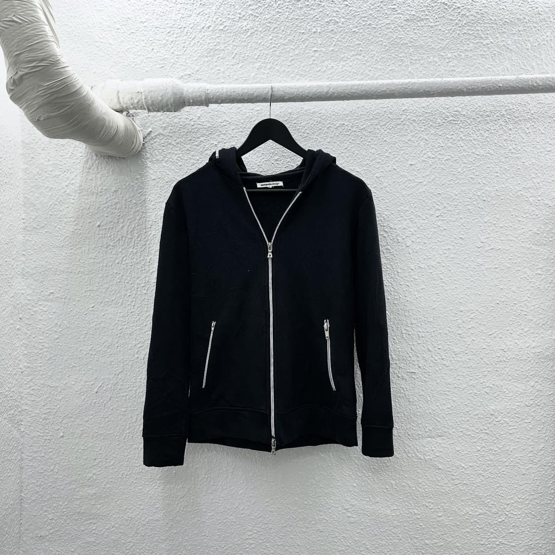 Semantic design multi zip hood jacket  상품이미지4