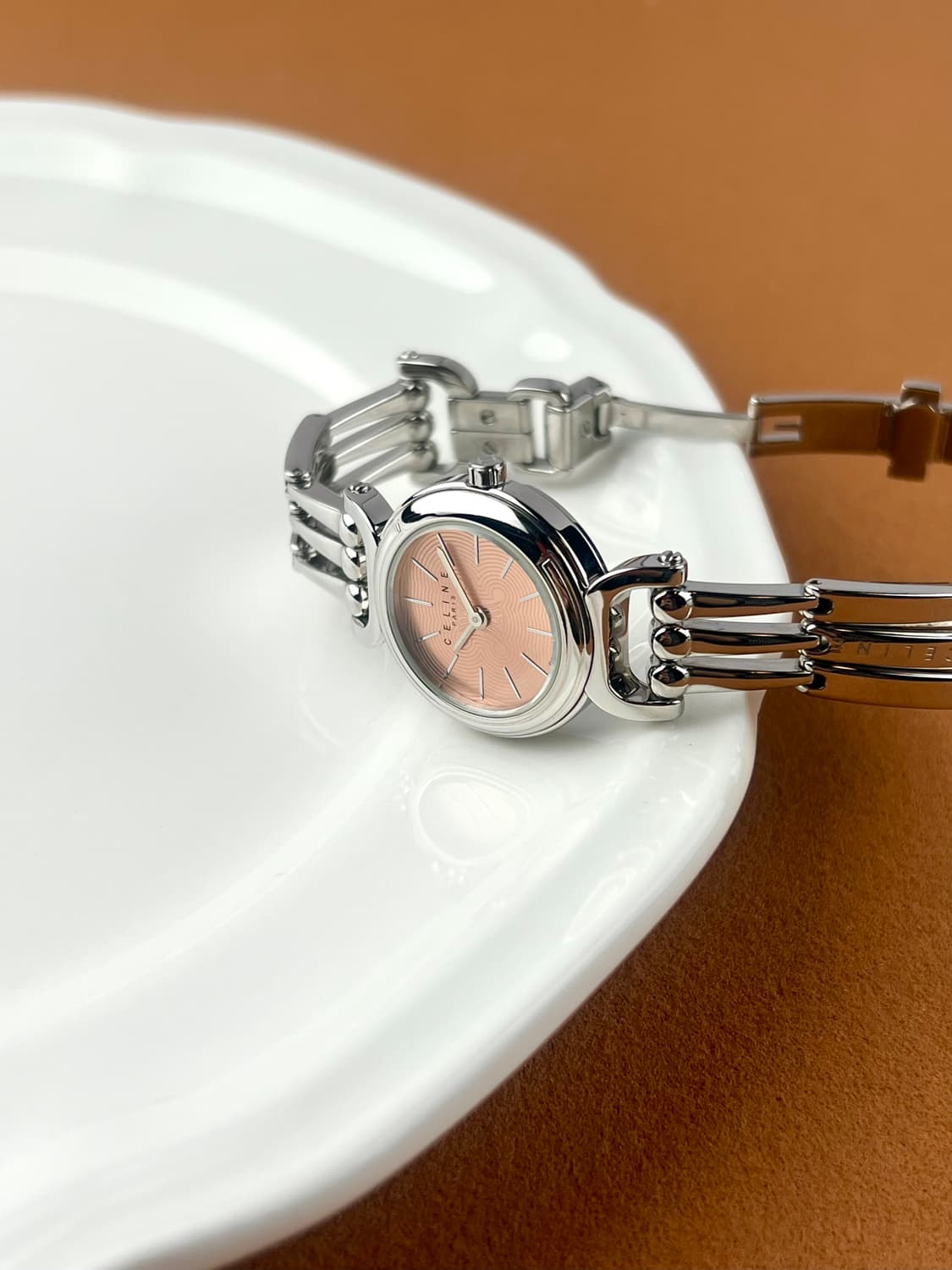 CELINE macadam pink dial watch 상품이미지3