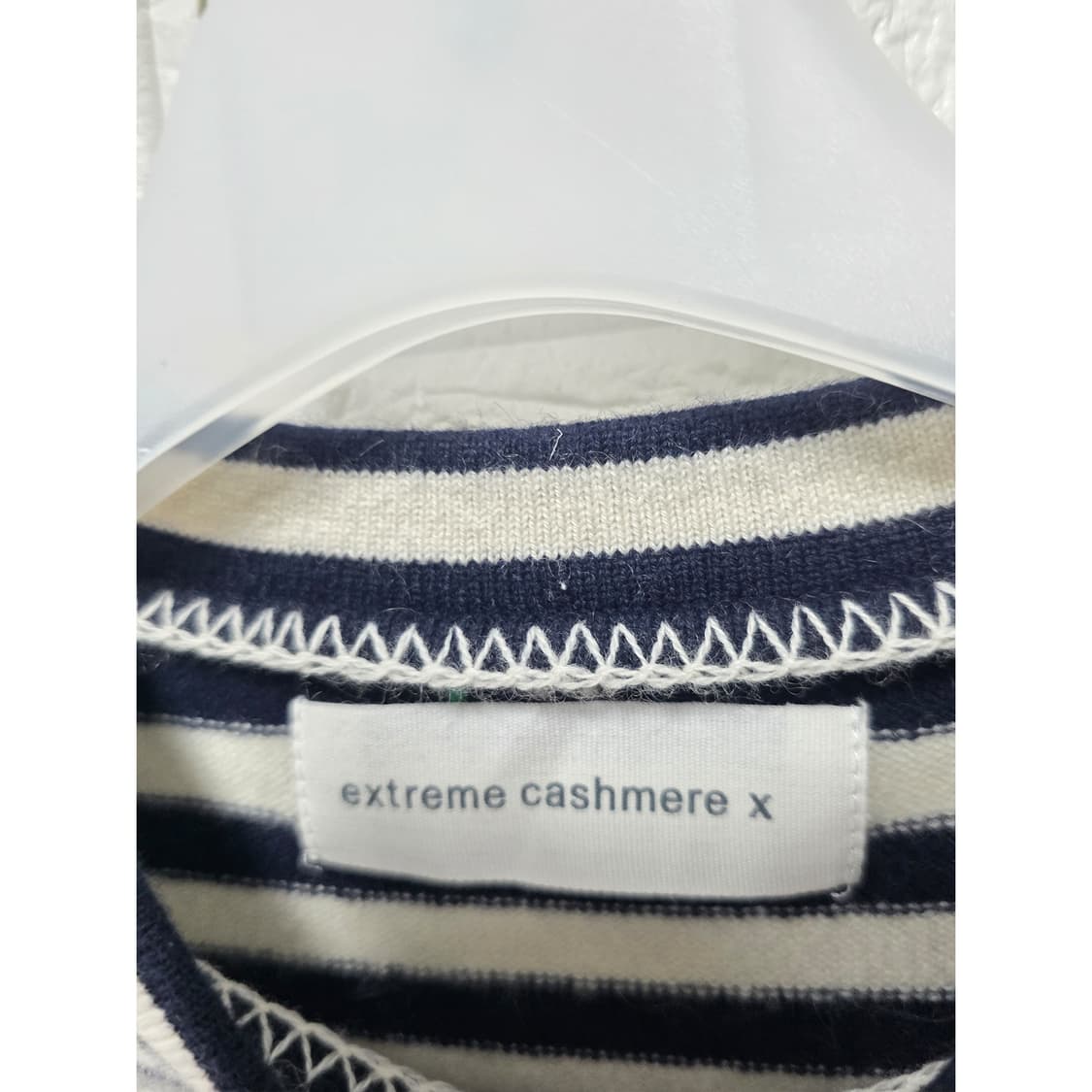 택포_ 캐시미어 스트라이프 니트 S 상품이미지2