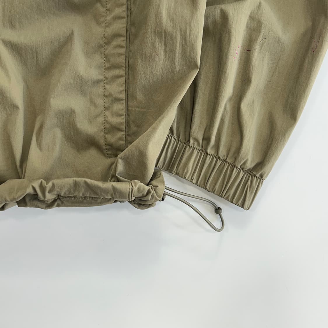 Snow peak 스노우피크 카키 투포켓 아노락 반집업 상품이미지6